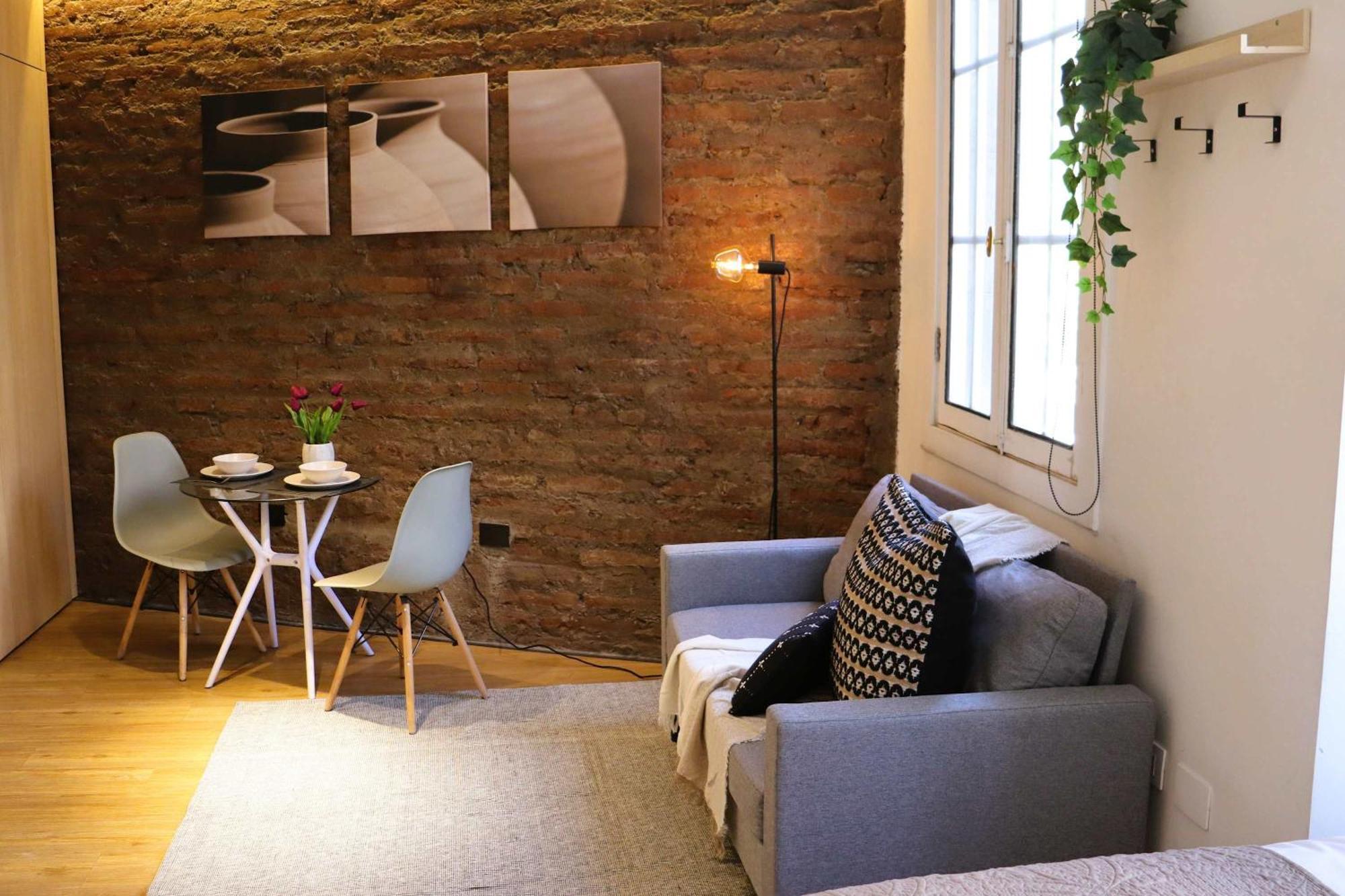 Apartamento Hom I Exclusivo Departamento Tipo Loft En Lastarria 2pax Santiago